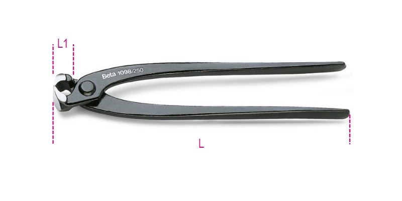 KLEŠČE ŠČIPALNE ČELNE 1098 250 BETA