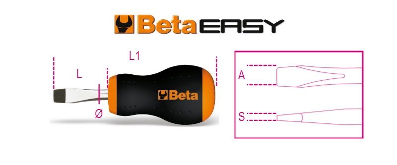 IZVIJAČ RAVNI KRATKI 1201N 4X30 BETA