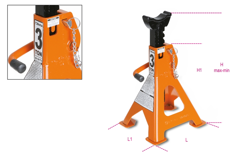 STOJALO ZA AVTO 10000kg 3010 T10 BETA