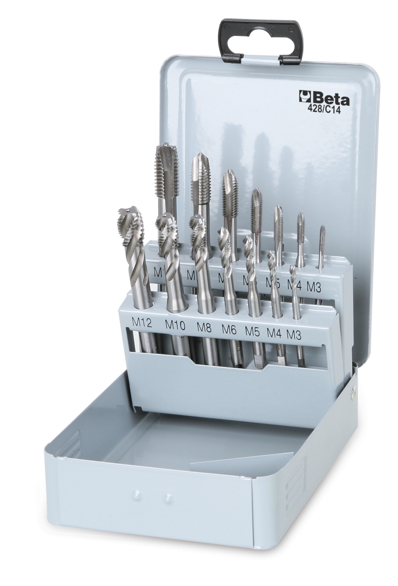 KOMPLET STROJNIH NAVOJNIH SVEDROV 428/C14 BETA