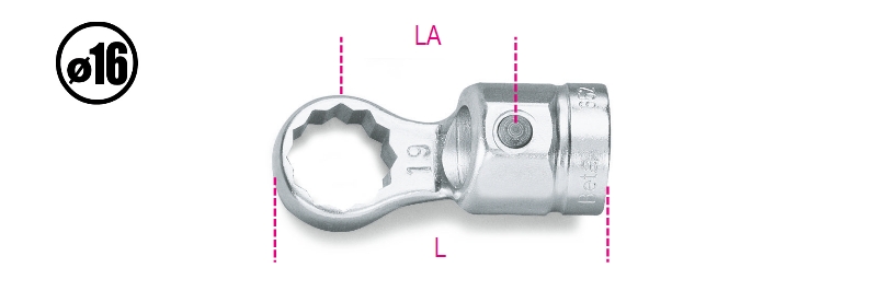OBROČNI NATIČNI KLJUČ 652 17 BETA