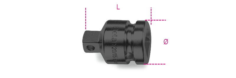 ADAPTER ZA NATIČNI KLJUČ Impact 3/4" NA 1/2" 728/15 BETA