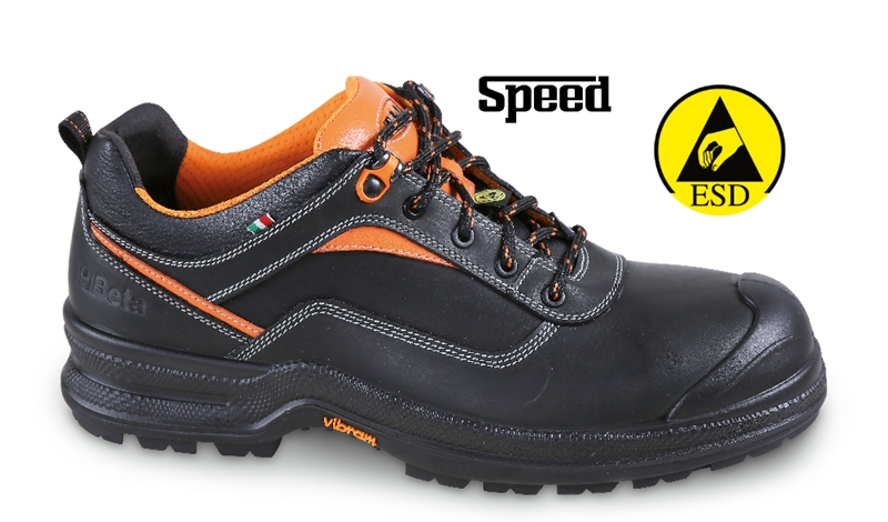 USNJENI DELOVNI ČEVLJI NIZKI 7290NA 39