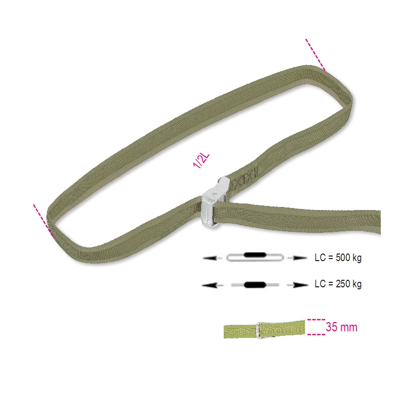 TRAK ZA PRITRDITEV TOVORA 8188VF/35 4m BETA