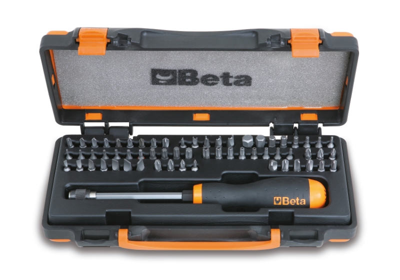 KOMPLET VIJAČNIH NASTAVKOV 1/4" 861/C61P BETA