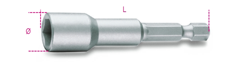 VIJAČNI NASTAVEK Hexagon 1/4" 862F 13 BETA