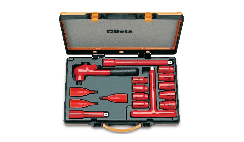 KOMPLET NATIČNIH KLJUČEV 1/2" 920MQ/C16 ZA ELEKTRIČARJE BETA