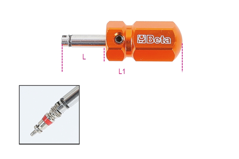 IZVIJAČ ZA VENTILE PNEVMATIK 986 48 BETA