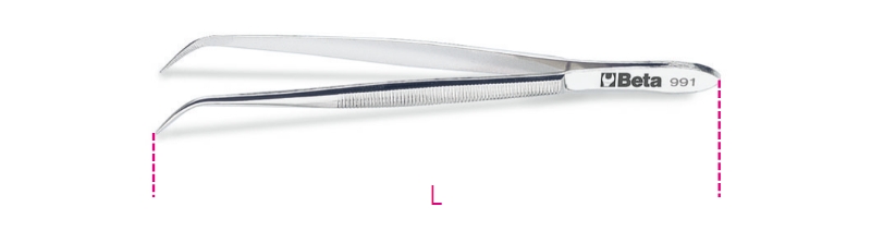 PINCETA UKRIVLJENA INOX 990 130 BETA