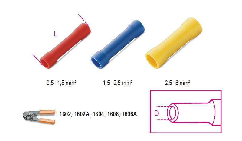 BM00160-PRE-INSULATED CABLE CONNECTORS